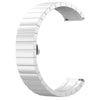 Para Huami Amazfit GTR 42 mm Hebilla de mariposa Correa de reloj de acero inoxidable (Plata)