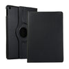 Para Lenovo M10 Plus 3rd Litchi Texture 360 grados de caja de cuero de rotación con soporte (negro)