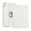 Para Lenovo M10 Plus 3rd Litchi Texture 360 grados de caja de cuero de rotación con soporte (blanco)