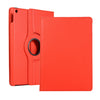 Para Lenovo M10 Plus 3rd Litchi Texture 360 grados de caja de cuero de rotación con soporte (rojo)