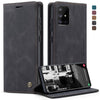 Para Galaxy A51 CaseMe Estuche de cuero con tapa horizontal multifuncional, con ranura para tarjeta, soporte y billetera (negro)