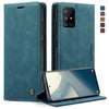 Para Galaxy A51 CaseMe Estuche de cuero con tapa horizontal multifuncional, con ranura para tarjeta, soporte y billetera (azul)