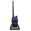 Retevis RT5R EU Frecuencia 144-146MHz y 430-440MHz Handheld de dos vías Radio Walkie Talkie (Black)