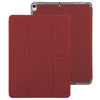 Mutural King Kong Serie Suppilón de deformación de la tableta de cuero para iPad Pro 10.5 2019 /2017 (rojo)