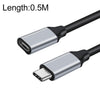 50 cm 10GBPS USB-C / Type-C Male a Femenino Cable de extensión de transmisión de datos de carga