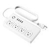 Wifi 10A SM-SO301-U 2500W 4 AGULOS + 4 USB Smart Power Strip, EE. UU. (Blanco)