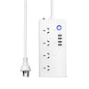 Zigbee 10A SM-SO301-A 4 hoyos + 4 USB 2000W Smart Power Strip, Au Plug