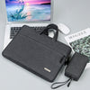 Bolso de laptop bolso bolso interior con bolsa de potencia, tamaño: 11 pulgadas (gris oscuro)