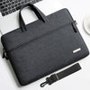 Bolsa de la computadora portátil bolso interior con correa para el hombro, tamaño: 14 pulgadas (gris oscuro)