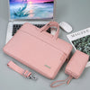 Bolso de la computadora portátil bolso interno con correa para hombro/bolso eléctrico, tamaño: 12 pulgadas (rosa)