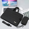 Bolso de laptop bolso bolso interior con correa para hombro/bolso de energía, tamaño: 13.3 pulgadas (negro)