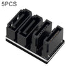 5 PCS Placa base SATA 7Pin Interfaz dual, Modelo: PH572 180 Grados