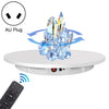 Soporte de pantalla giratorio de carga de 60 cm Tocadiscos de grabación de video, Carga: 100 kg, Enchufe de alimentación: Enchufe AU (Blanco)