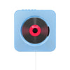 Kecag KC-808 Reproductor de CD Bluetooth montado en la pared (Azul)