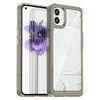 For Nothing Phone 1 Colorful Series Acrylic + TPU Phone Case (Negro transparente)