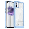 For Nothing Phone 1 Colorful Series Acrylic + TPU Phone Case (Azul)