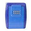 Caja de almacenamiento de clave de contraseña de instalación sin clavos G12 (azul)