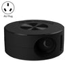 Mini proyector LED T200 1500LM 1920x1080P, enchufe AU (negro)