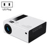 Y6 190ANSI 1024x600P Proyector LED Soporte Pantalla Duplicación (Blanco)