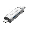 ADS-101 Lector de tarjetas multifunción USB 3.0 (Plata)