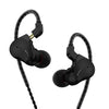 CVJ Mirror Hybrid Technology HiFi Music Auricular con cable Sin micrófono (Negro)