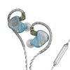 Auriculares con cable de música HiFi de tecnología híbrida CVJ con micrófono (otoño)