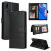 Para Huawei P Smart Z GQUTROBE Skin Feel Magnetic Leather Phone Case (Negro)