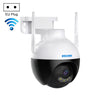 ESCAM QF300 Cámara IP WiFi inteligente de 4 MP compatible con detección de humanoide AI/seguimiento automático/almacenamiento en la nube/visión nocturna de voz bidireccional, tipo de enchufe: enchufe de la UE