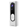 Timbre de video inteligente inalámbrico M13 compatible con voz bidireccional, visión nocturna infrarroja, detección de movimiento (blanco)
