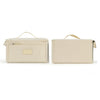 CADeN Bolsa interior de lente de cámara de fotografía multifuncional, tamaño: 25,5 x 15,5 x 13,5 cm (beige)