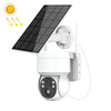 T34 2MP HD IP66 Cámara solar WiFi inalámbrica a prueba de agua (Blanco)