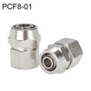 Conector de montaje rápido neumático de cobre PCF8-01 LAIZE