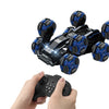 DM-558 Ocho ruedas Stunt Drift Spray Coche de control remoto, Especificación: Control único (Azul)