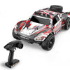 9201E 1:10 Escala completa Control remoto 4WD Coche de alta velocidad (Rojo)