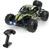 9303E 1:18 Control remoto a escala completa 4WD Coche de alta velocidad (verde)