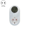 Termostato LCD enchufable BHT12-CW con WiFi, enchufe de la UE (blanco)