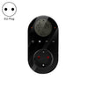Termostato LCD enchufable BHT12-C sin WiFi, enchufe de la UE (negro)