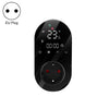 Termostato LED enchufable BHT12-EW con WiFi, enchufe de la UE (negro)