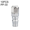 LAIZE PP-30 10 piezas tipo C autobloqueo tubo de aire neumático conector de ajuste rápido