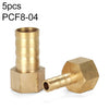 PCF8-04 LAIZE 10pcs Componentes neumáticos Pagoda PCF Rosca hembra