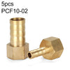 PCF10-02 LAIZE 10pcs Componentes neumáticos Pagoda PCF Rosca hembra