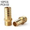 PC8-02 LAIZE 10pcs Componentes neumáticos Pagoda PC Rosca externa