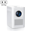 Proyector móvil WiFi portátil S30 Android System HD, tipo de enchufe: enchufe de EE. UU. (blanco)
