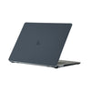 Para Microsoft Surface Laptop Estuche protector para computadora portátil esmerilado a prueba de golpes de franela de 13.5 pulgadas (Negro)