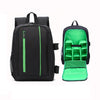 Mochila para cámara al aire libre Bolsa de hombro para cámara de fotografía a prueba de agua, Tamaño: 45x32x18cm (Verde)