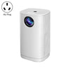Mini proyector LED portátil T1 480x360 800 lúmenes, especificaciones: enchufe AU (blanco)
