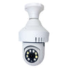 Cámara WiFi con bombilla de alarma de humo DP36 1080P, compatible con visión nocturna por infrarrojos/detección de movimiento/voz bidireccional