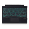 Para Microsoft Surface Pro 3/4/5/6/7/7+ Teclado Bluetooth magnético con retroiluminación