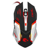 HXSJ S100 Ratón para juegos con cable luminoso colorido de 6 teclas