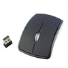 Ratón plegable inalámbrico HXSJ ZD-01 1600DPI 2.4GHz (negro)